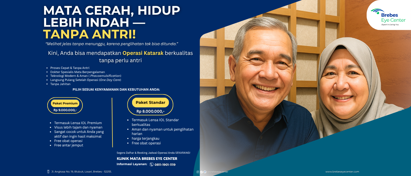 “Melihat jelas tanpa menunggu, karena penglihatan tak bisa ditunda.”